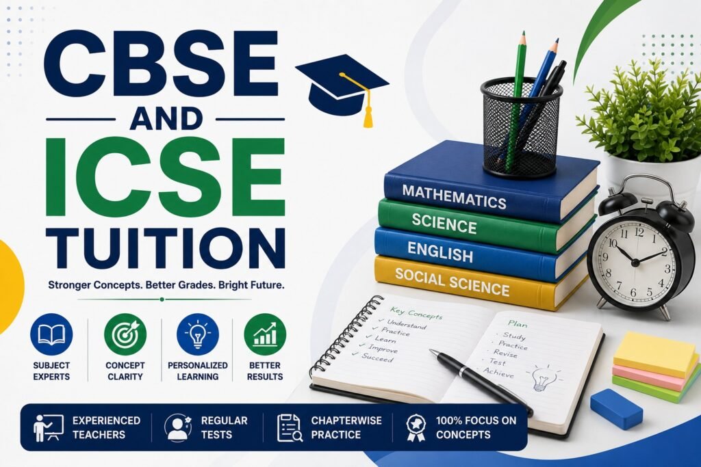 CBSE and ICSE Tuition